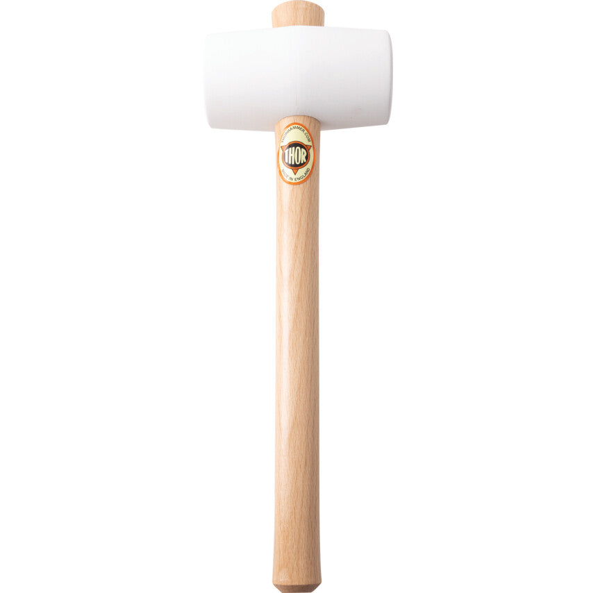 24oz Rubber Mallet, Wood Shaft