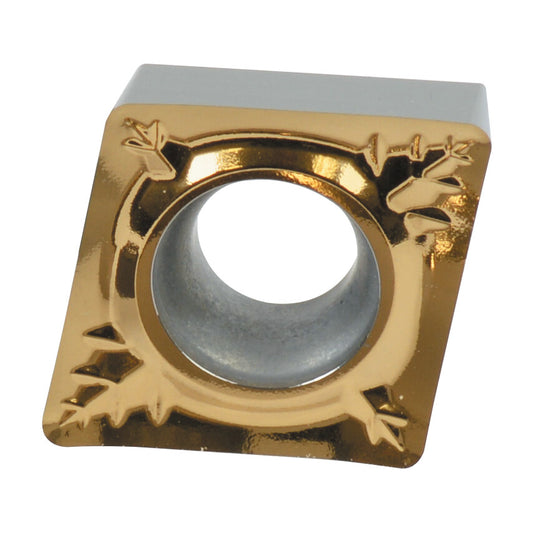 CCGX 060202-ALC, Turning Insert, Grade K10C, Carbide, 80° Rhombic