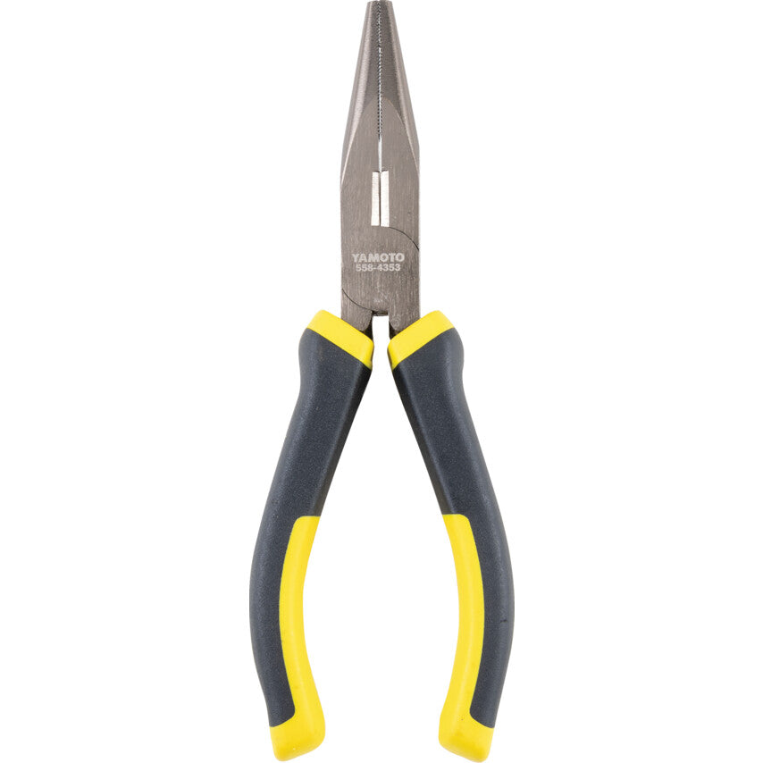 Needle Nose Pliers, Smooth, Steel, 170mm
