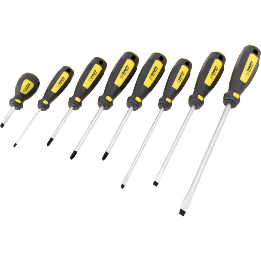 Screwdriver Set, Mixed Head, Set of 8