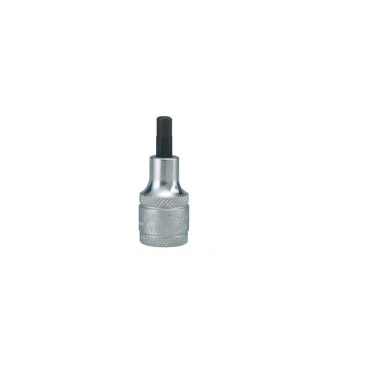 1/4in. Drive, Standard Screwdriver Bit Socket, 5mm, Metric, Polished Finish