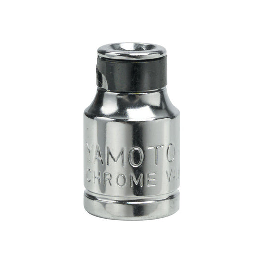 1/4in. Drive, Standard Screwdriver Bit Socket, 8mm, Metric, Polished Finish