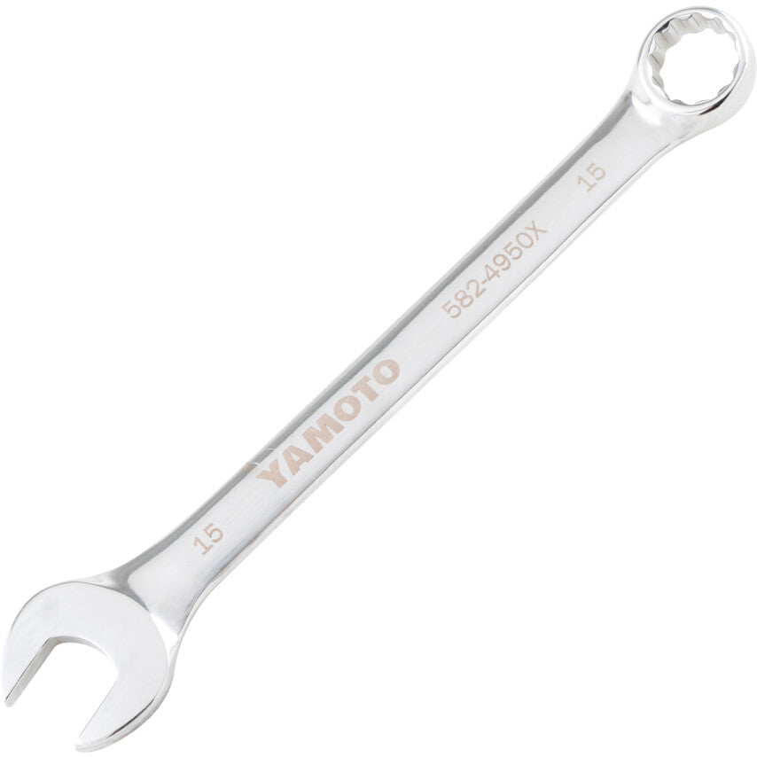 Double End, Combination Spanner, 15mm, Metric