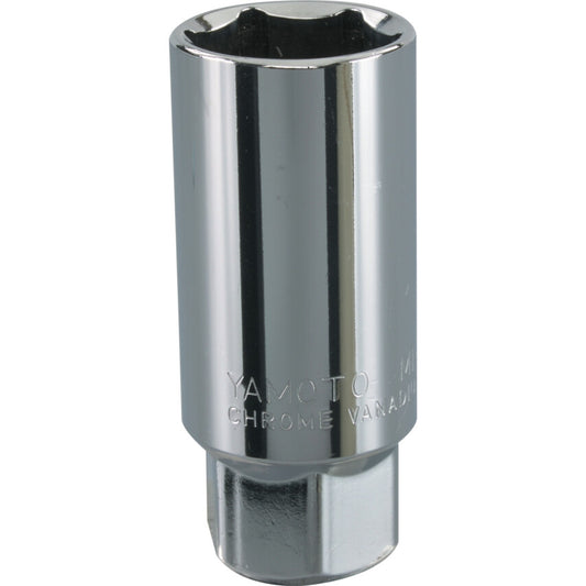 3/8in. Drive, Spark Plug Compatible, Spark Plug Hex Socket, M14, Metric, Polished Finish