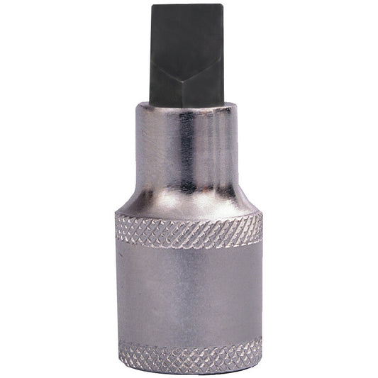 1/2in. Drive, Standard Hexagon Bit Socket, 14mm, Metric, Polished Finish