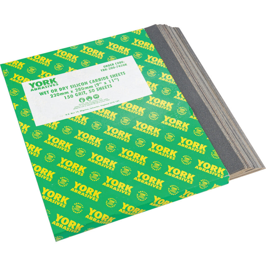 Coated Sheet, 230 x 280mm, Silicon Carbide, P400, Wet & Dry