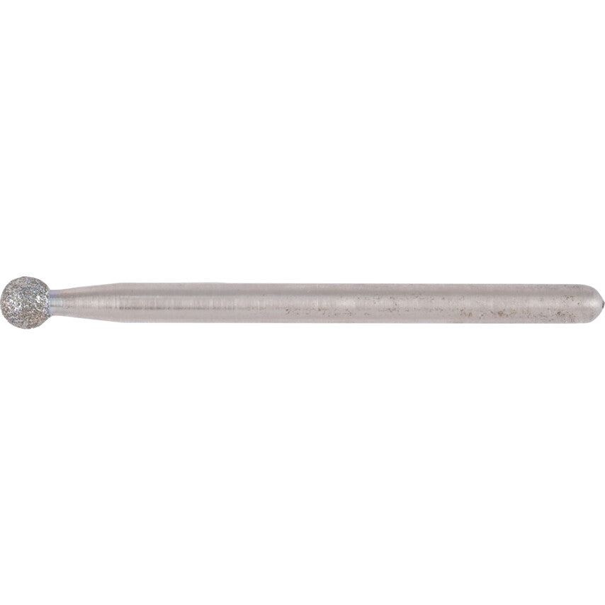 D1, Rotary Burr, Diamond, Single Cut, 1mm, Ball