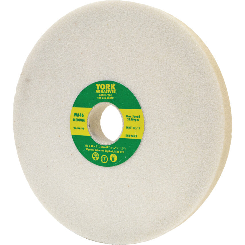 Grinding Wheel, 100 x 6 x 31.75mm, A80, Aluminium Oxide