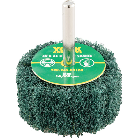 50x25x6mm NYLON FINISHING WHEEL COARSE