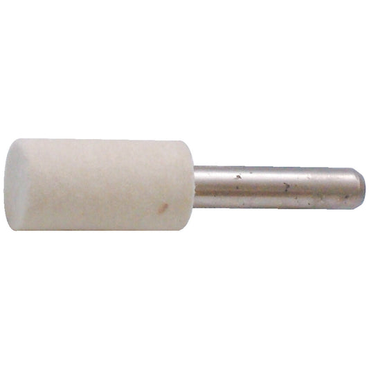 Bob, Cylindrical, Felt, 12 x 24mm, 3mm Shank