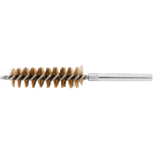 5/8in Double Spiral Power Brush c/w Universal - Brass.