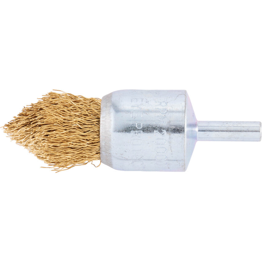 15/16in Double Spiral Power Brush c/w Universal - Brass.